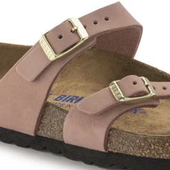 Clearance Birkenstock Mayari Lit De Pied Souple Old Rose