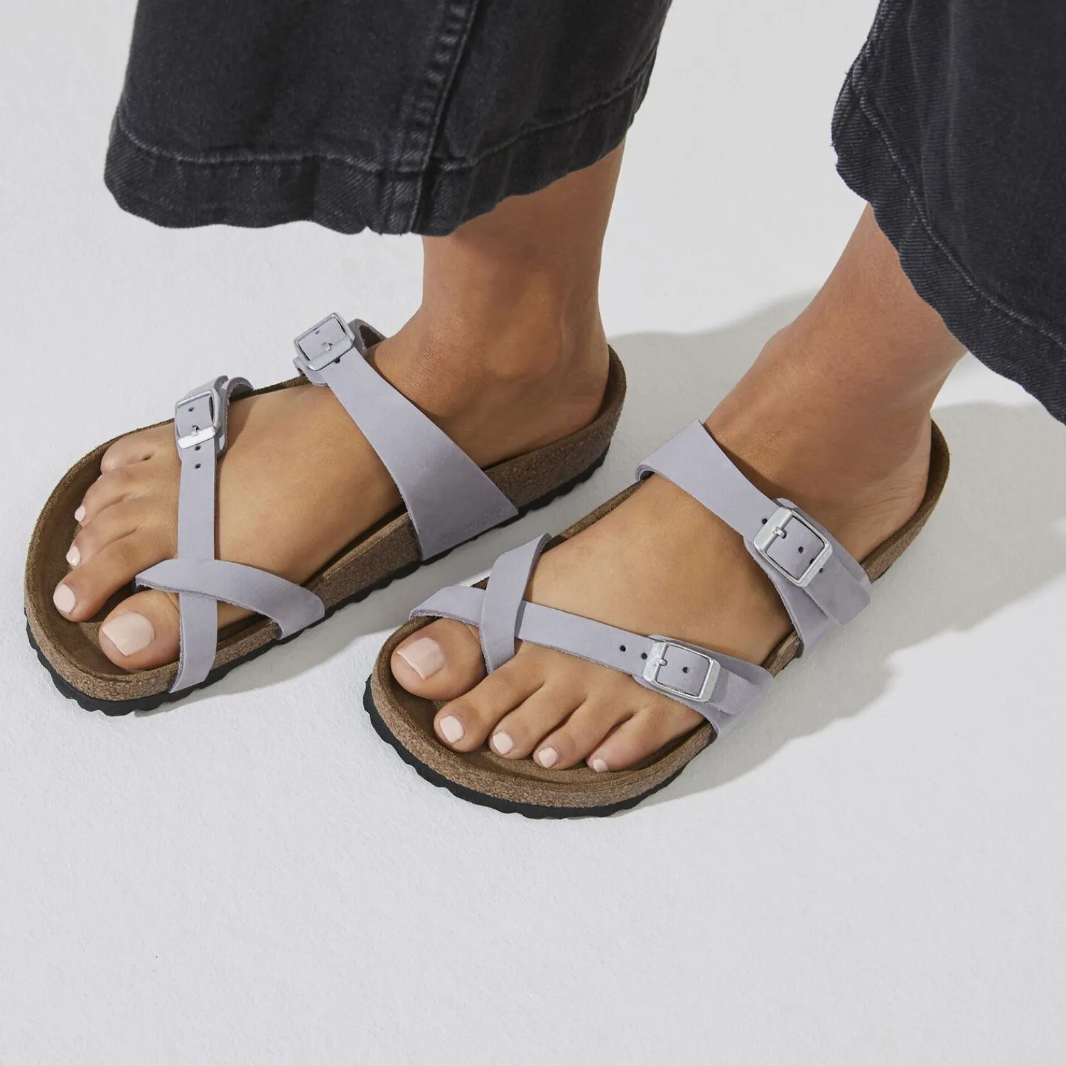 Online Birkenstock Mayari Lit De Pied Souple Purple Fog