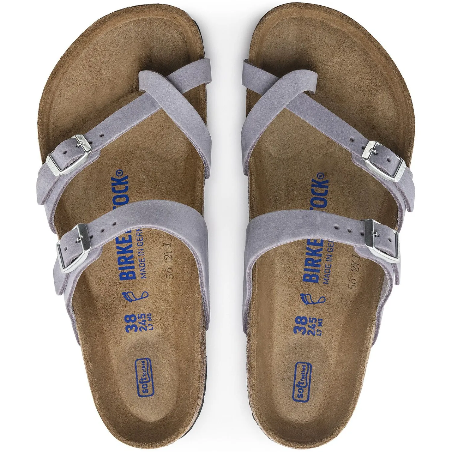 Online Birkenstock Mayari Lit De Pied Souple Purple Fog