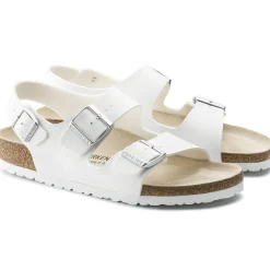 Discount Birkenstock Milano White