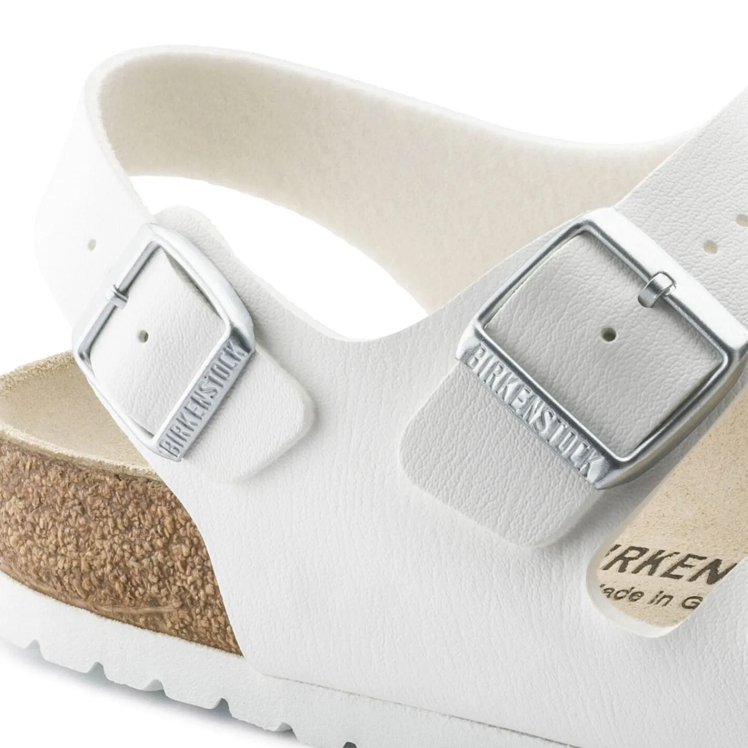 Discount Birkenstock Milano White