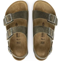 Cheap Birkenstock Milano Faded Khaki