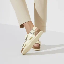 Fashion Birkenstock Milano Big Buckle High Shine Butter