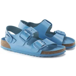 Online Birkenstock Milano Big Buckle High Shine Sky Blue