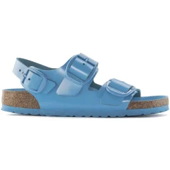 Online Birkenstock Milano Big Buckle High Shine Sky Blue