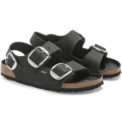 Clearance Birkenstock Milano Big Buckle Black