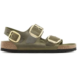Online Birkenstock Milano Big Buckle Olive Green