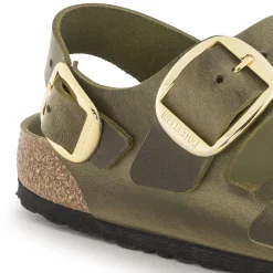 Online Birkenstock Milano Big Buckle Olive Green