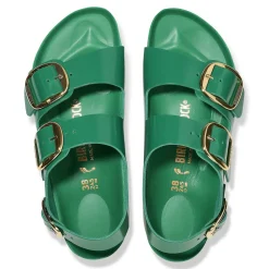 Best Sale Birkenstock Milano Big Buckle High-Shine Digital Green