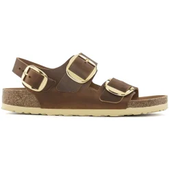 Discount Birkenstock Milano Big Buckle Cognac