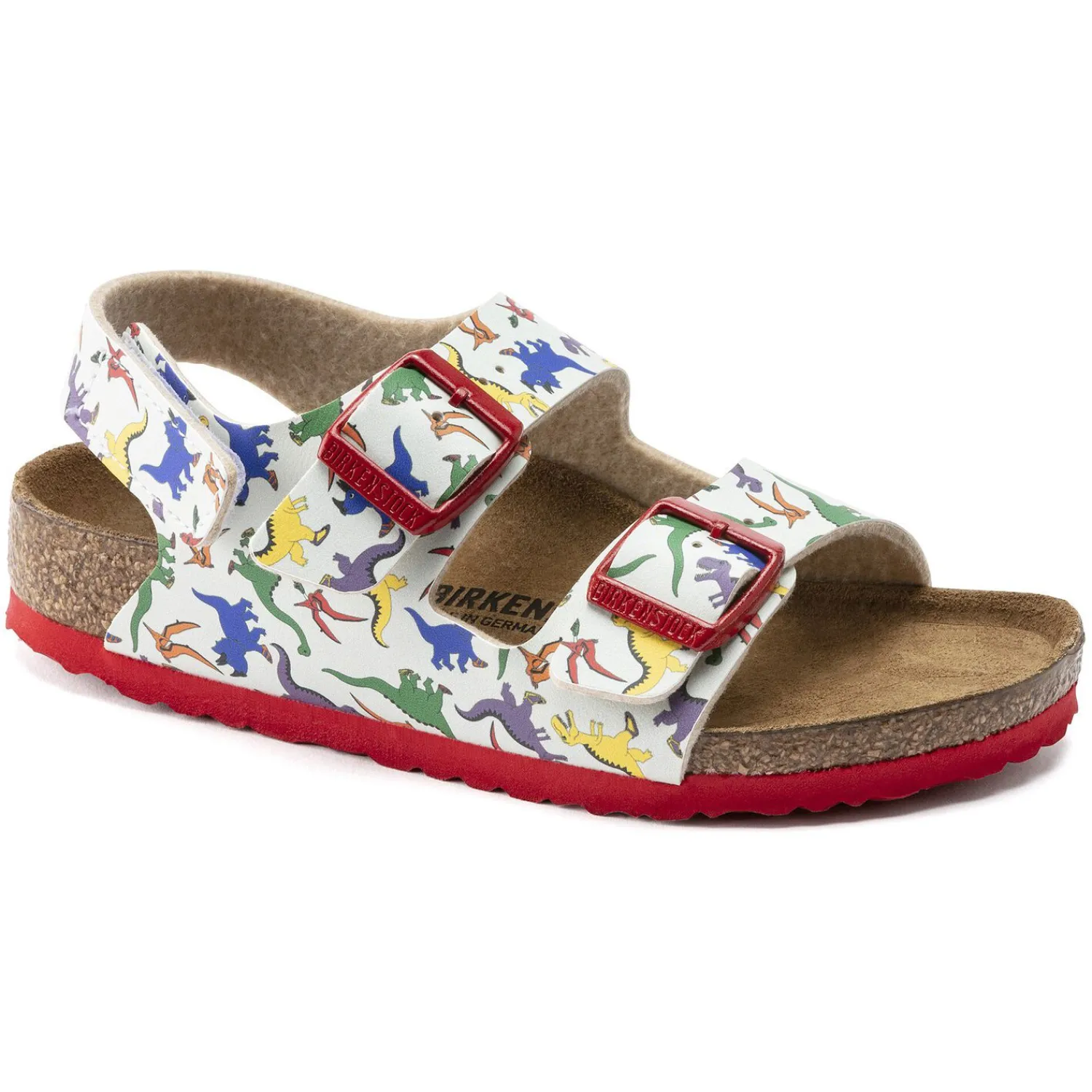 Hot Birkenstock Milano Hl Kids Best Friends Dino Multi