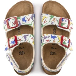 Hot Birkenstock Milano Hl Kids Best Friends Dino Multi
