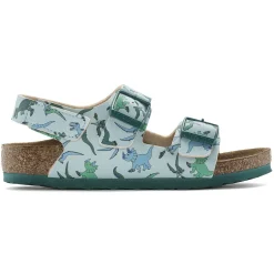 Hot Birkenstock Milano Hl Kids Big Dino Light Blue
