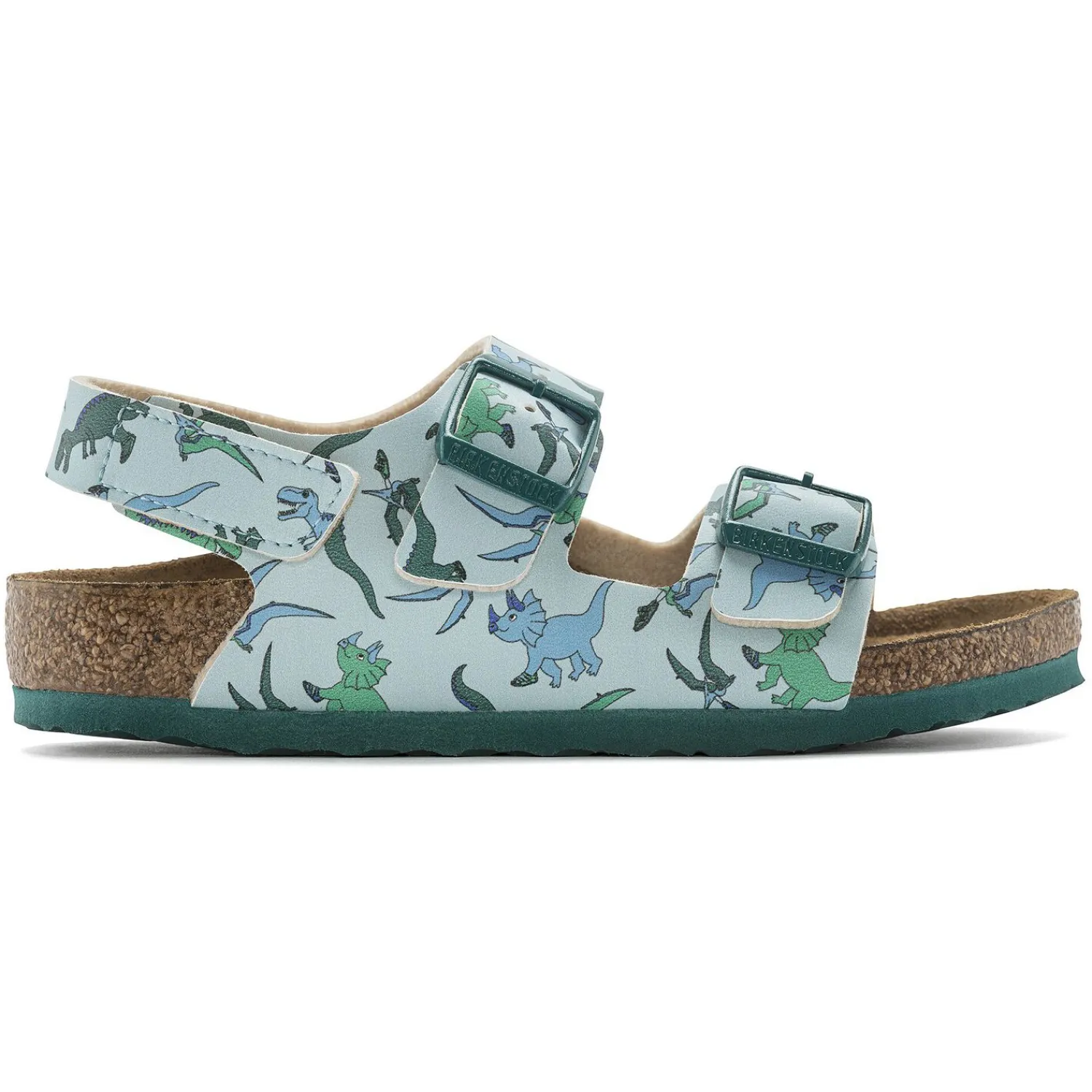 Hot Birkenstock Milano Hl Kids Big Dino Light Blue