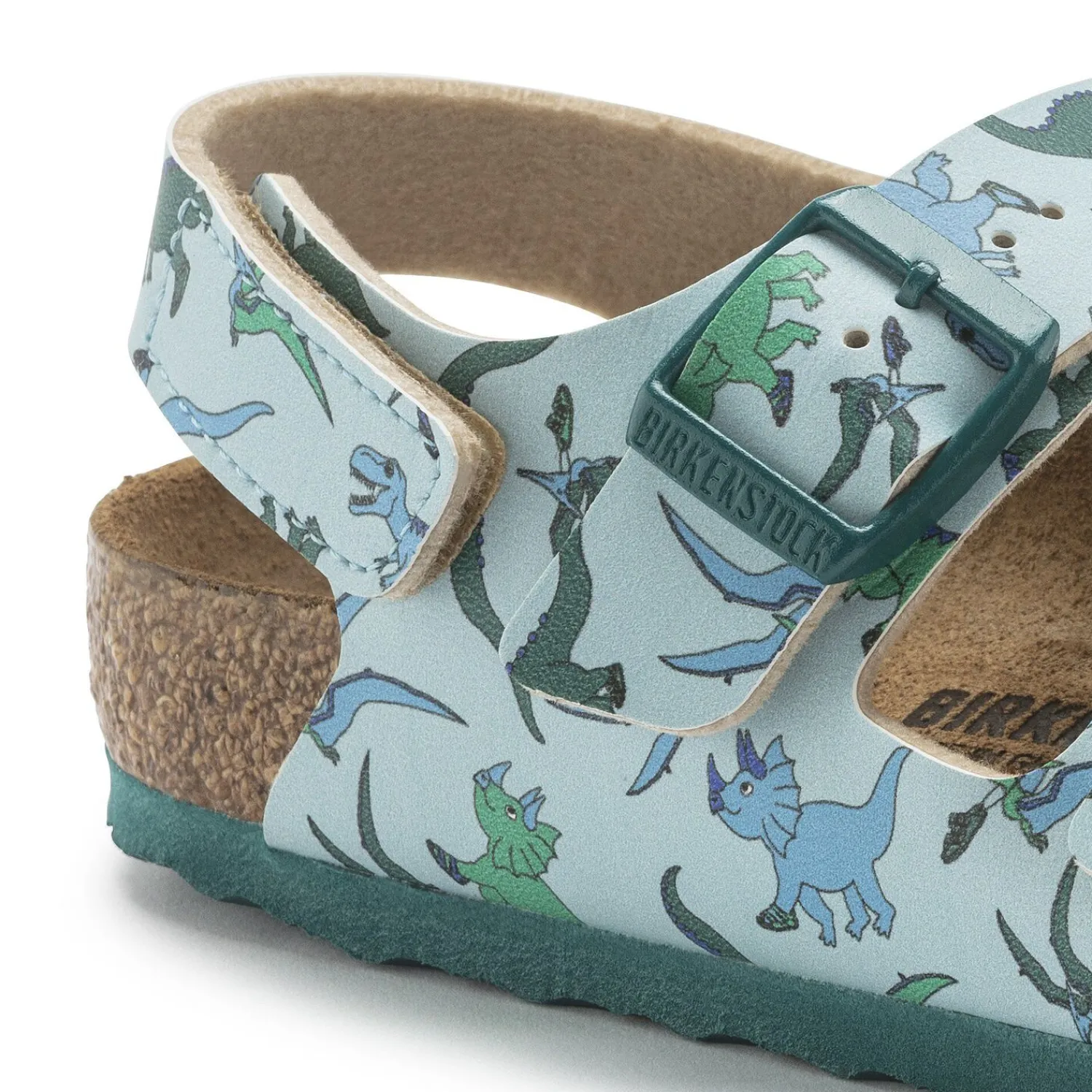 Hot Birkenstock Milano Hl Kids Big Dino Light Blue