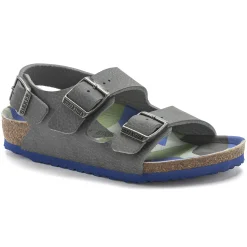Outlet Birkenstock Milano Kids Desert Soil Camo Gray