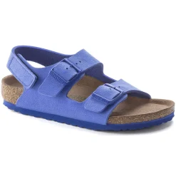 Best Sale Birkenstock Milano Kids Vegan Ultra Blue