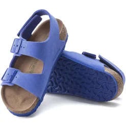 Best Sale Birkenstock Milano Kids Vegan Ultra Blue