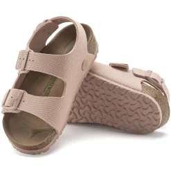 Discount Birkenstock Milano Kids Vegan Soft Pink