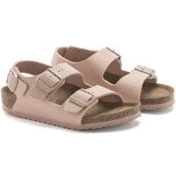 Discount Birkenstock Milano Kids Vegan Soft Pink