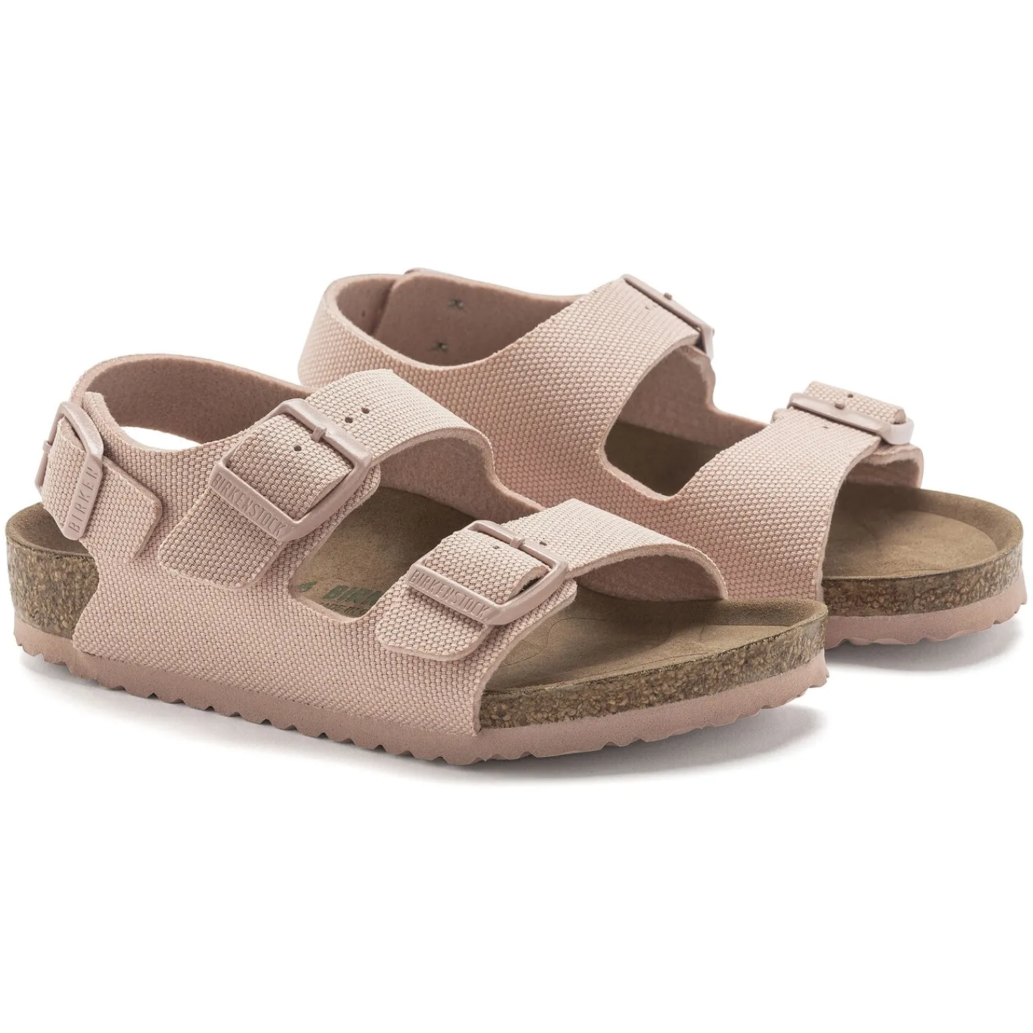 Discount Birkenstock Milano Kids Vegan Soft Pink