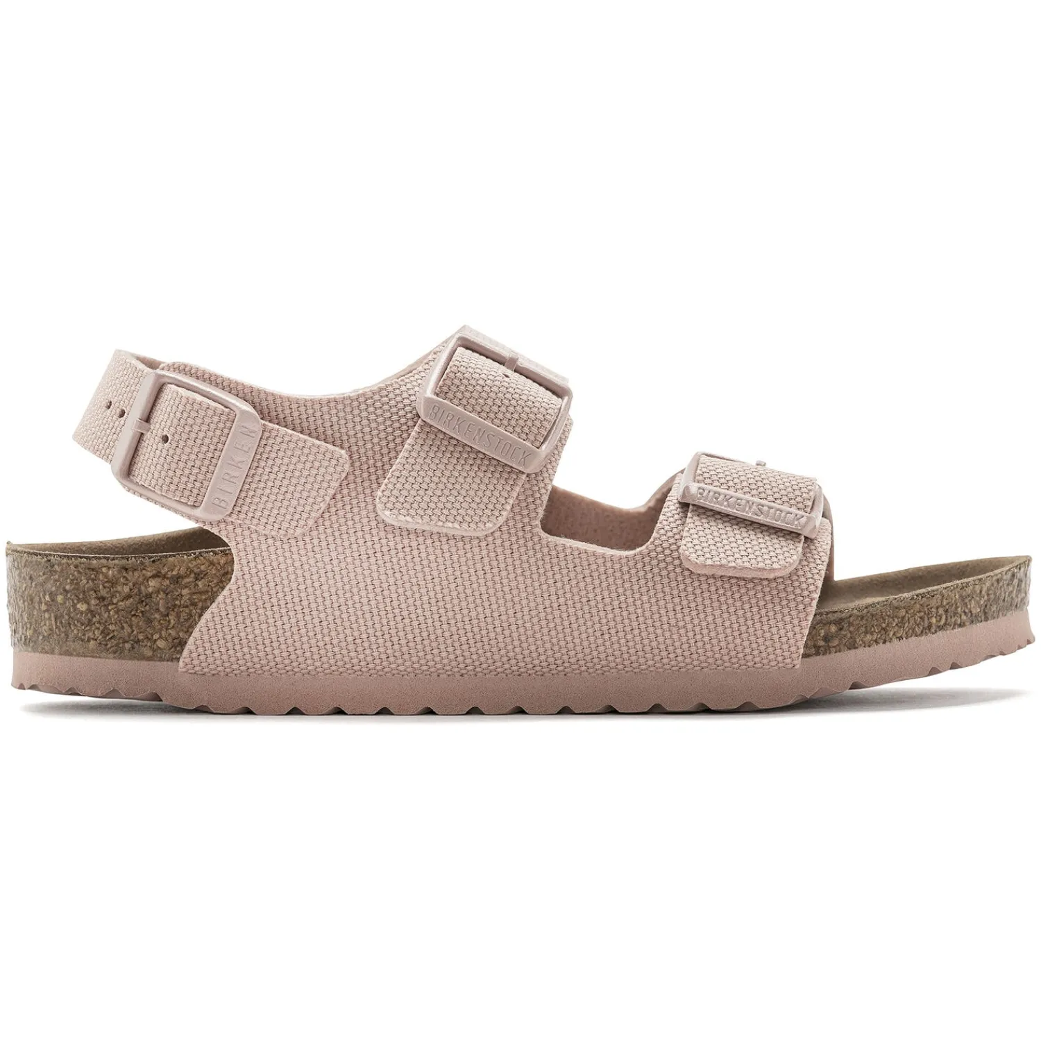 Discount Birkenstock Milano Kids Vegan Soft Pink