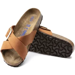 Sale Birkenstock Siena Lit De Pied Souple Pecan