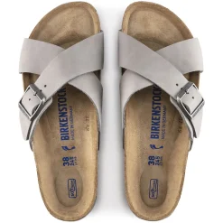 Hot Birkenstock Siena Lit De Pied Souple Dove Gray