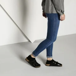 Discount Birkenstock Socquettes Sport En Coton Bio (X2) Black