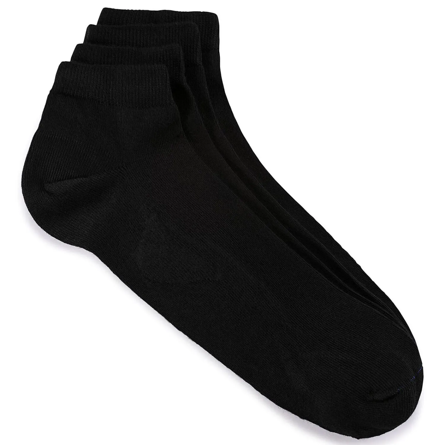 Discount Birkenstock Socquettes Sport En Coton Bio (X2) Black