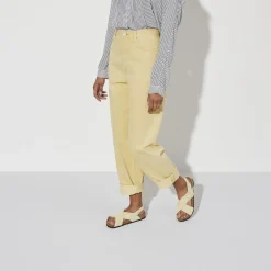 New Birkenstock Tulum Lit De Pied Souple Almond