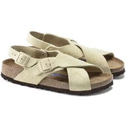 New Birkenstock Tulum Lit De Pied Souple Almond