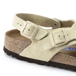 New Birkenstock Tulum Lit De Pied Souple Almond
