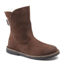 New Birkenstock Uppsala En Fourrure D'Agneau Espresso