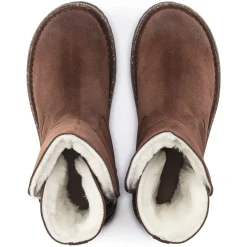New Birkenstock Uppsala En Fourrure D'Agneau Espresso
