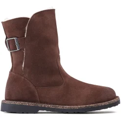 New Birkenstock Uppsala En Fourrure D'Agneau Espresso
