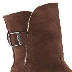 New Birkenstock Uppsala En Fourrure D'Agneau Espresso