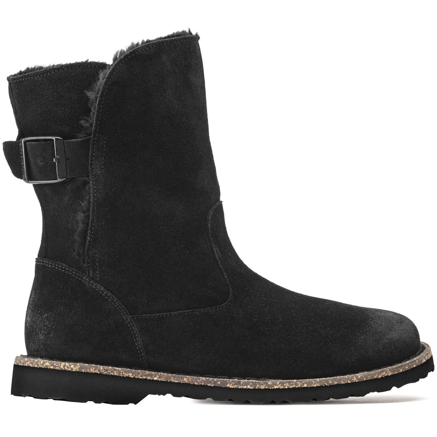 Best Birkenstock Uppsala En Fourrure D'Agneau Black