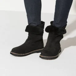 Best Birkenstock Uppsala En Fourrure D'Agneau Black