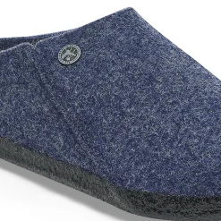 Store Birkenstock Zermatt En Fourrure D'Agneau Dark Blue