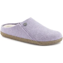 New Birkenstock Zermatt En Fourrure D'Agneau Purple Fog